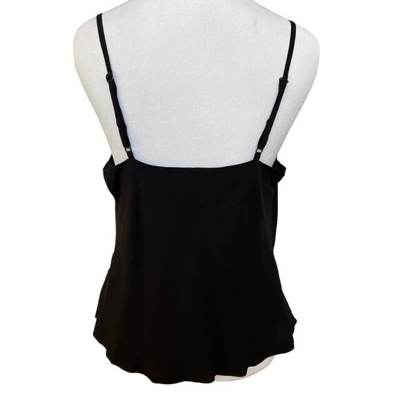 Pure Navy Black camisole tank top size 10 NWOT - Picture 2 of 7